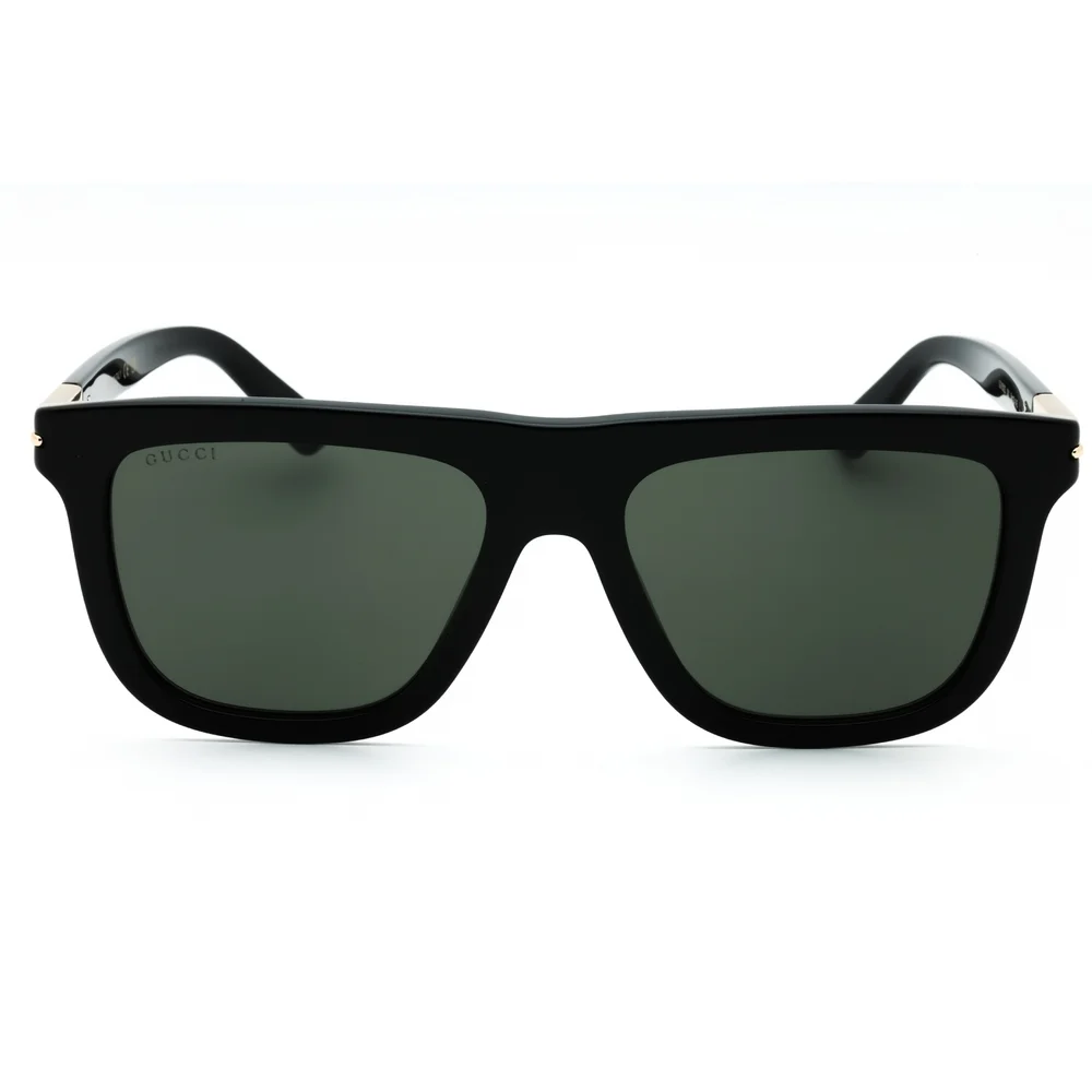 Gucci GG1502S Sunglasses 001 Black Acetate Rectangle